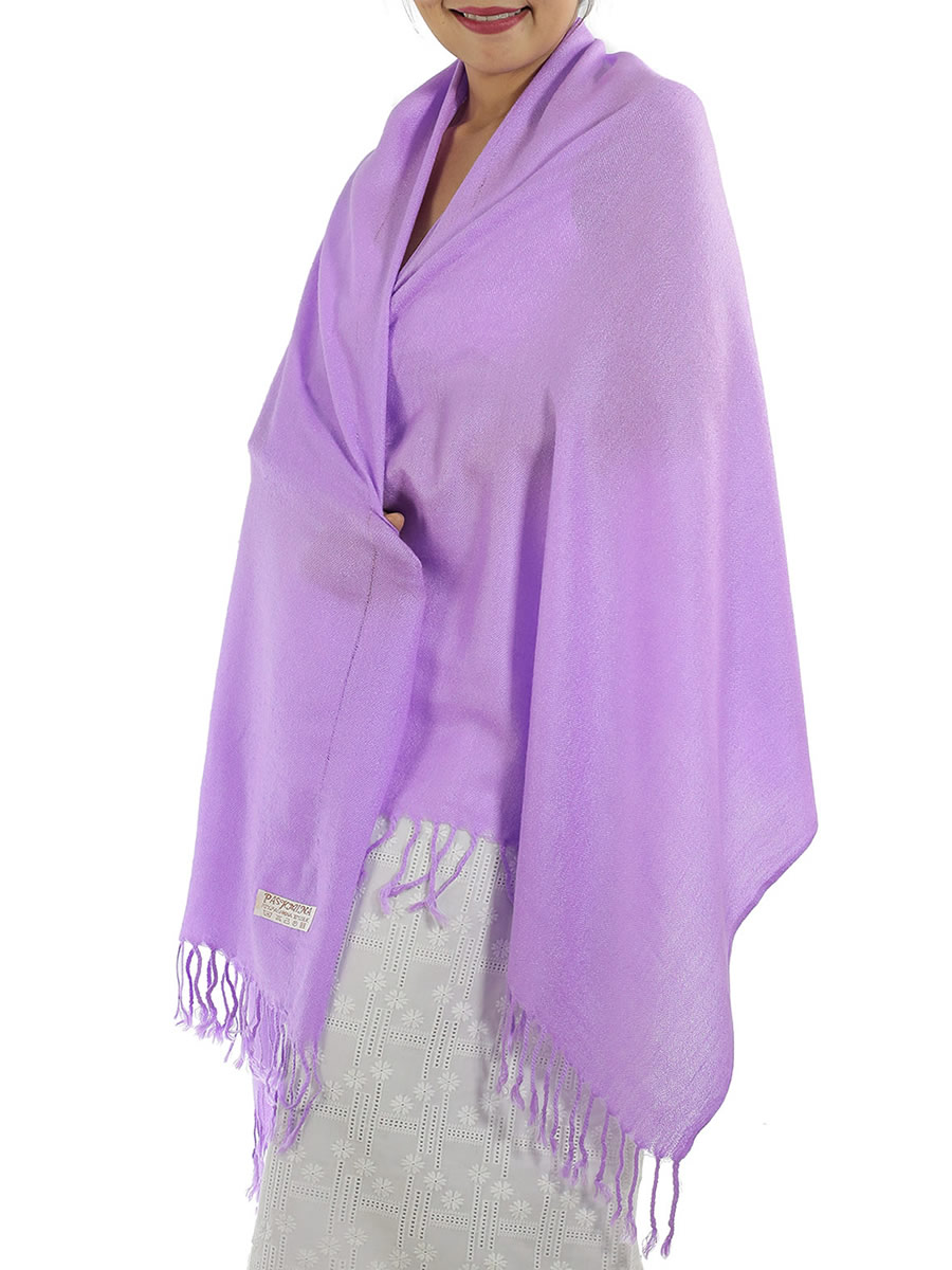 Lavender Pashmina: image 3