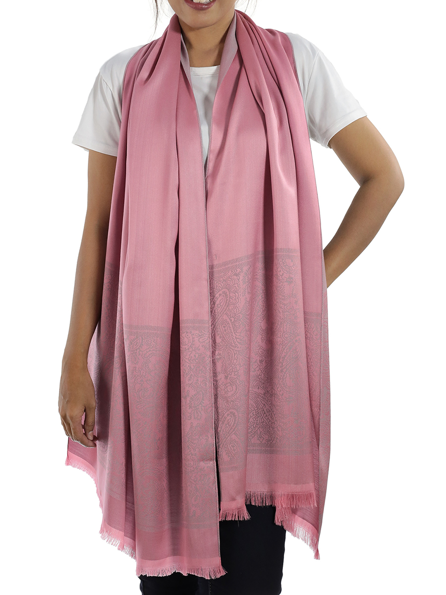 Pink Silk Shawl: image 3