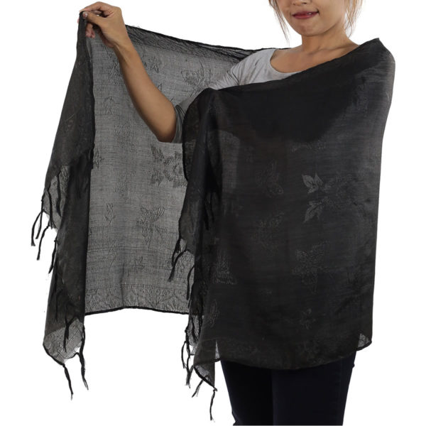 black scarf from thailand