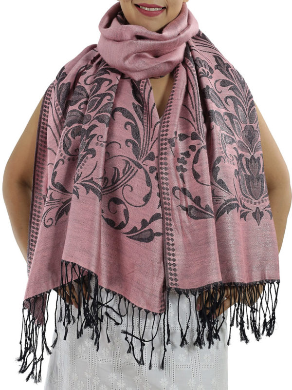 buy hot pink pashmina shawl
