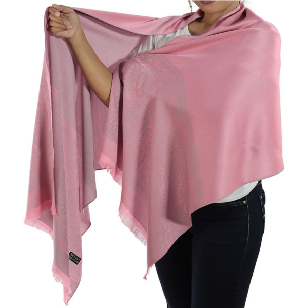 buy pink silk scarf